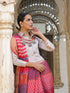 Refined Taste Shirt Blouse With Gold Rose Applique